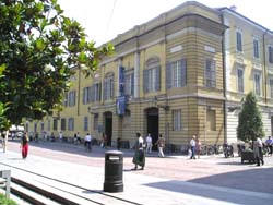 Le palais de Réserve à Parme.