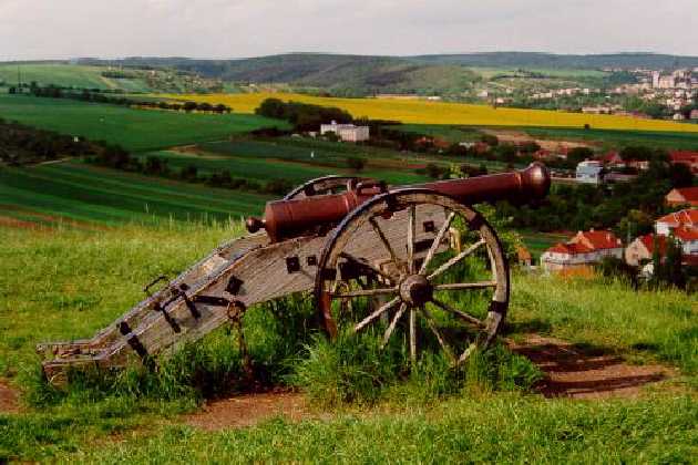 Sommet du Santon - Canon Gribeauval