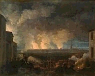 Le bombardement de Vienne.