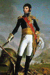 Jean-Baptiste Bernadotte, Maréchal de l'Empire, roi de Suède en 1818 (1764-1844)- représenté en 1804 (RMN)
