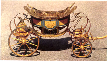 Vienne - Musée des carrosses - Le phaéton du roi de Rome