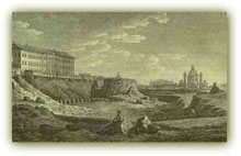 Vienne - Destruction des remparts en 1809